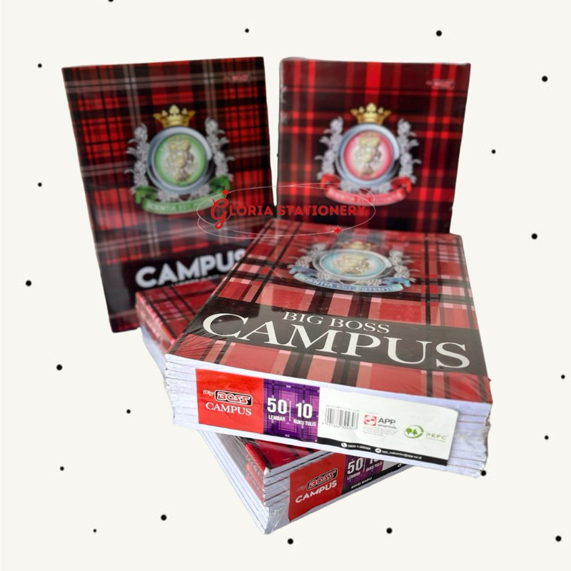 

BigBoss Campus Buku tulis 50 lembar
