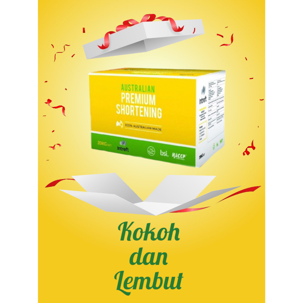 

Australian Mentega Putih / Shortening 500 Gram