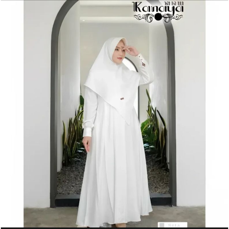 Gamis KANAYA SYAR'I HIJAB FASHION HIJAB TERBARU ELEGANT