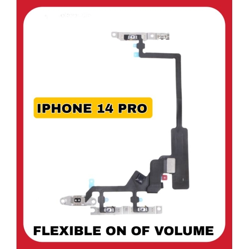 flexible flex on of volume iphone 14 pro