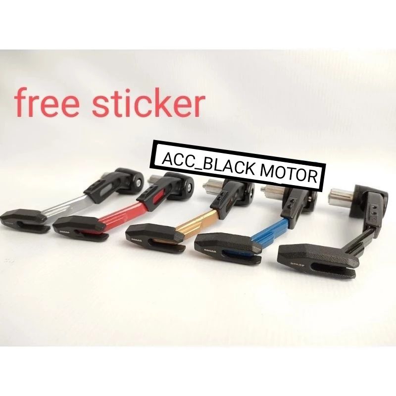 Proguard Handle Cover Jalu Stang CBR CB 150R Vario  Nmax Model Robot (ACC_BLACK MOTOR)