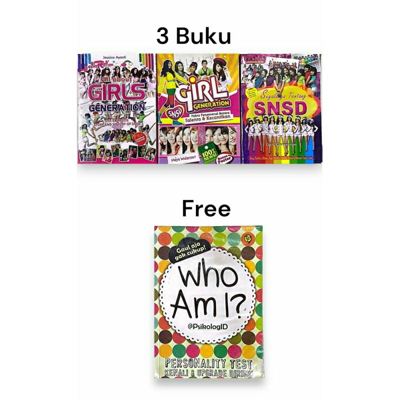 Preloved buku girls generation (SNSD)