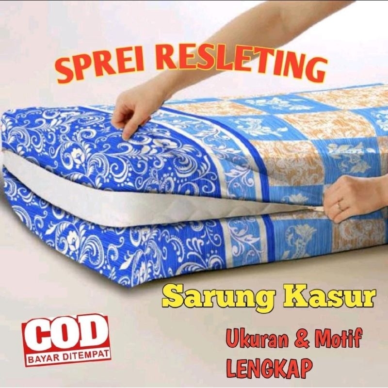 Sarung kasur , sprei resleting , sarung kasur busa resleting  ,sarung kasur resleting,sarungbusaresl