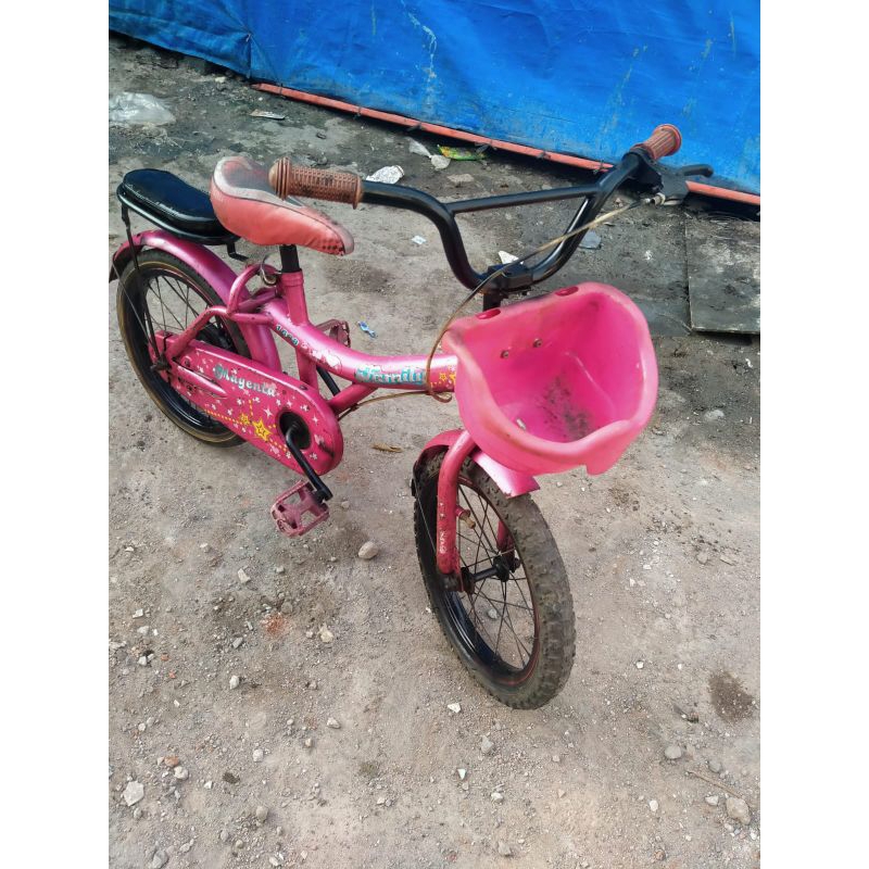 SEPEDA BEKAS UK 16" ANAK CEWEK / SECOND TINGGAL PAKAI