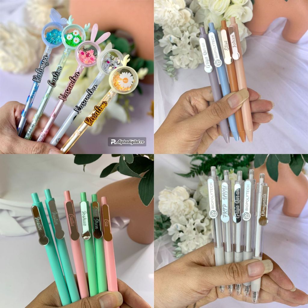 

(CUSTOM 1 ) pembelian beda-beda nama pulpen pulpen aesthetic pulpen 1 packpulpen warna warni pulpen kokoro pulpen lucu pulpen bisa dihapus pulpen joyko pulpen standar 1 pack bolpoin pena pen bolpen SOUVENIR CORPORATE SOUVENIR ULANG TAHUN ULTAH