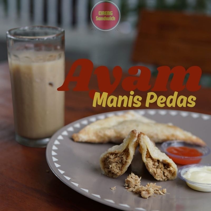 

Cireng Sandwich Ayam Manis Pedas