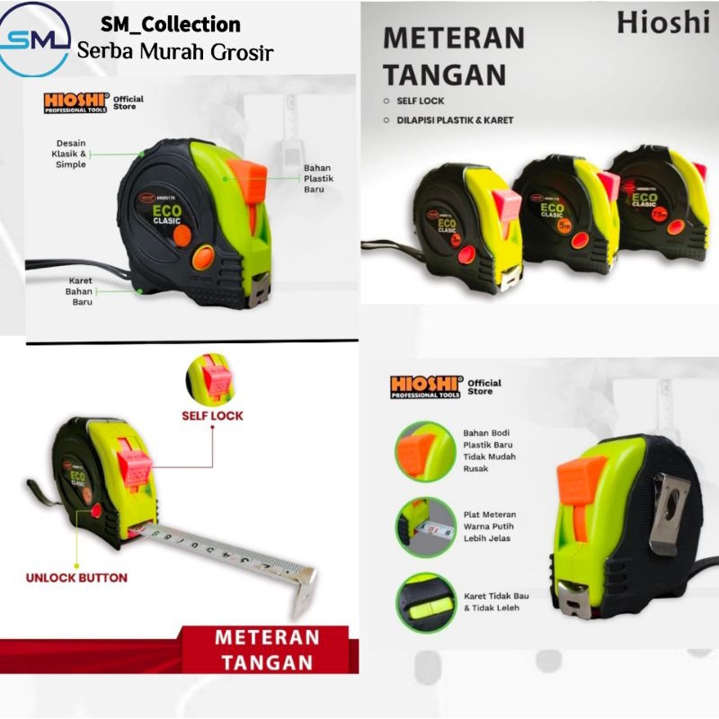 meteran tukang/meteran kayu/meteran tangan/meretan bangunan/meteran vpr