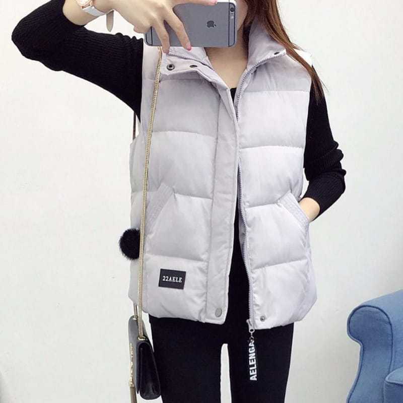 Rompi Wanita / Rompi Tebal / Rompi Parasut Wanita / Rompi Wanita Korea