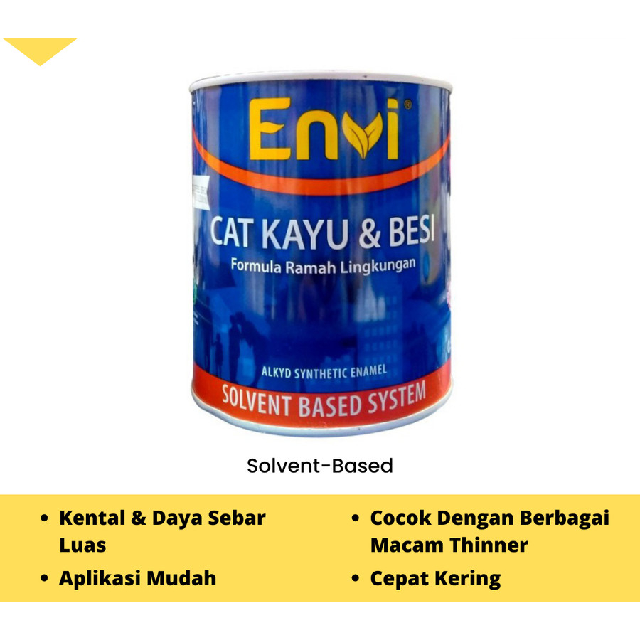 CAT ENVI KAYU & BESI