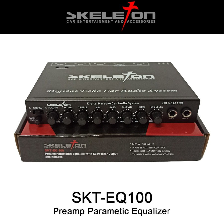Parametic Equalizer Mobil Skeleton SKT-EQ100