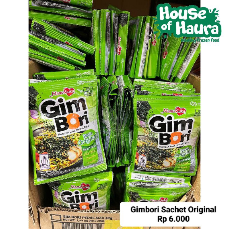 

Gimbori rumput laut tabur / Nori Tabur