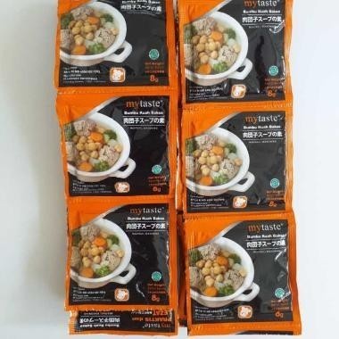 

Mytaste Bumbu Kuah Bakso 8gr / Bumbu Baso Sachet Bumbu Bakso Instan