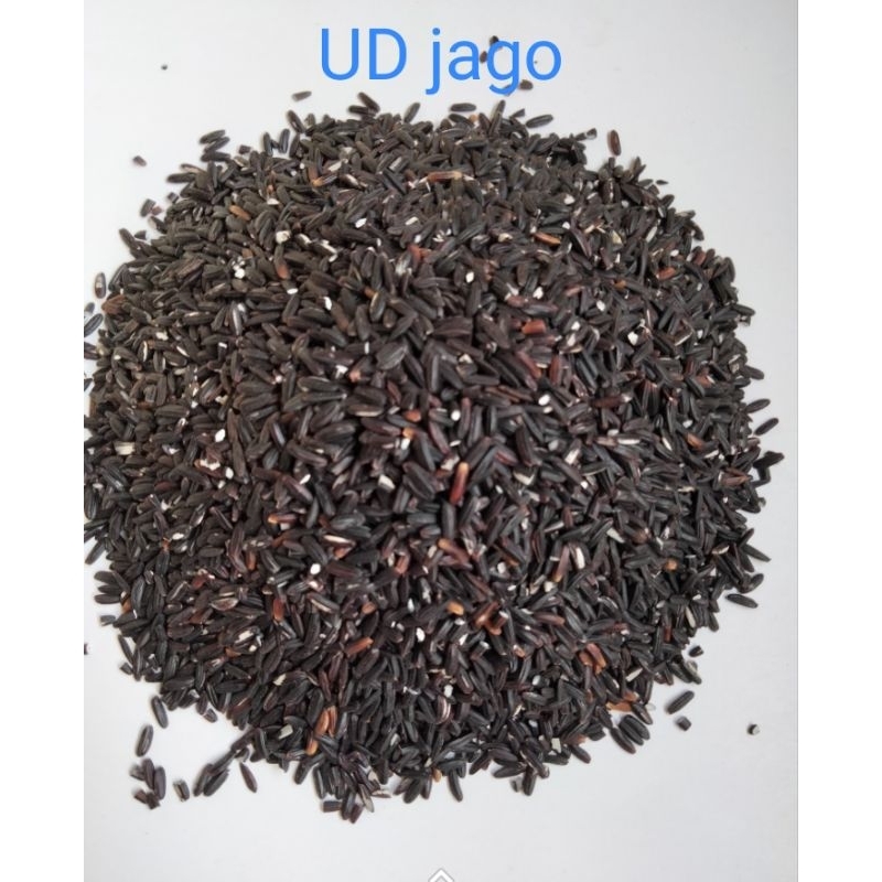 beras ketan hitam 100gram pakan burung perkutut