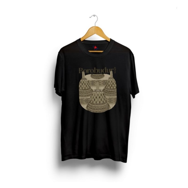 Baju Kaos Borobudur Souvenir Kaos Candi Borobudur jogja | Ligar24 Tshirt