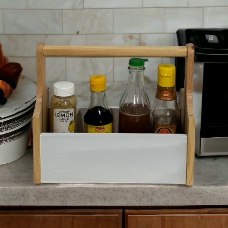 Sauce box/ rak saos /rak kecap/ rak botol kecap / rak bumbu dapur / tempat botol minimalis