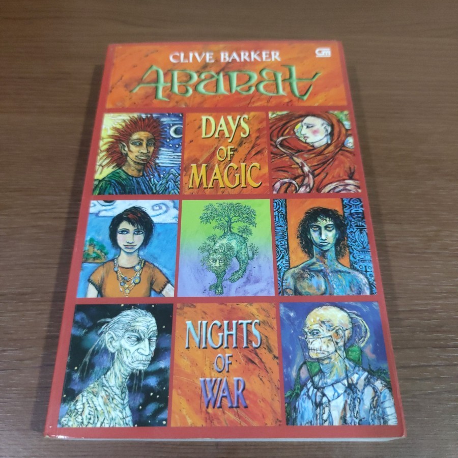 BEKAS ORIGINAL - Buku Novel Abarat - Days of Magic - Nights of War - Clive Barker