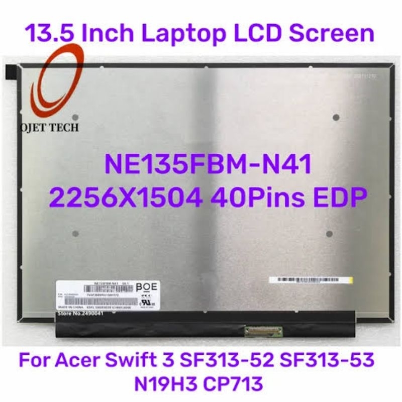 LED LCD ACER SWIFT 3 SF313-53-56UU