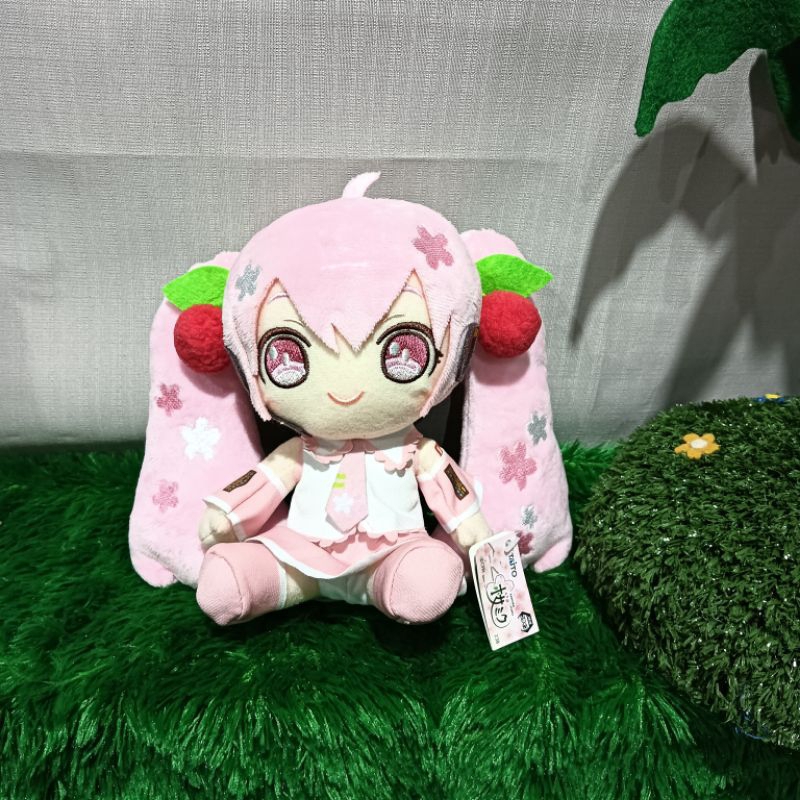 ✨NEW✨ VOCALOID SAKURA MIKU HATSUNE MIKU TAITO PLUSH BONEKA ANIME HATSUNE MIKU