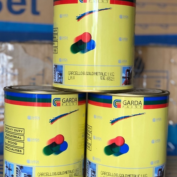 

Big Promo CAT KAYU DAN BESI WARNA GOLD METALIC METTEX 1 KG