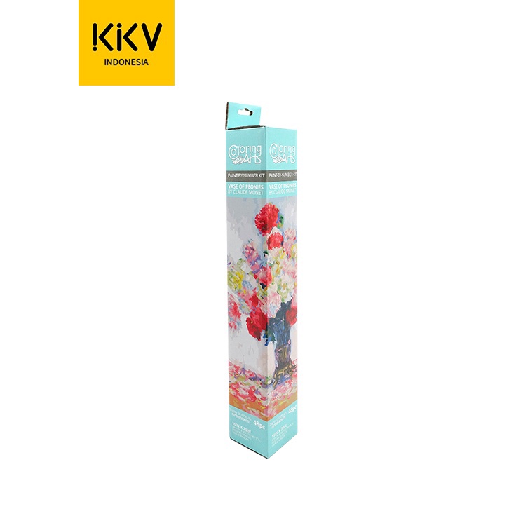 

Lebih Untung KKVLangerPaint By Numbers Hanging Version Vase of PeoniesTerrace at NightDance Class