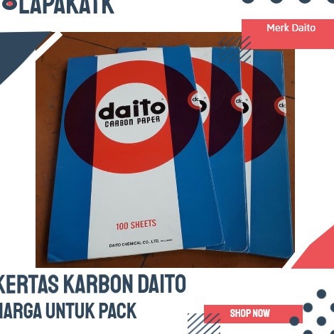 

Update Murah Kertas Karbon Daito