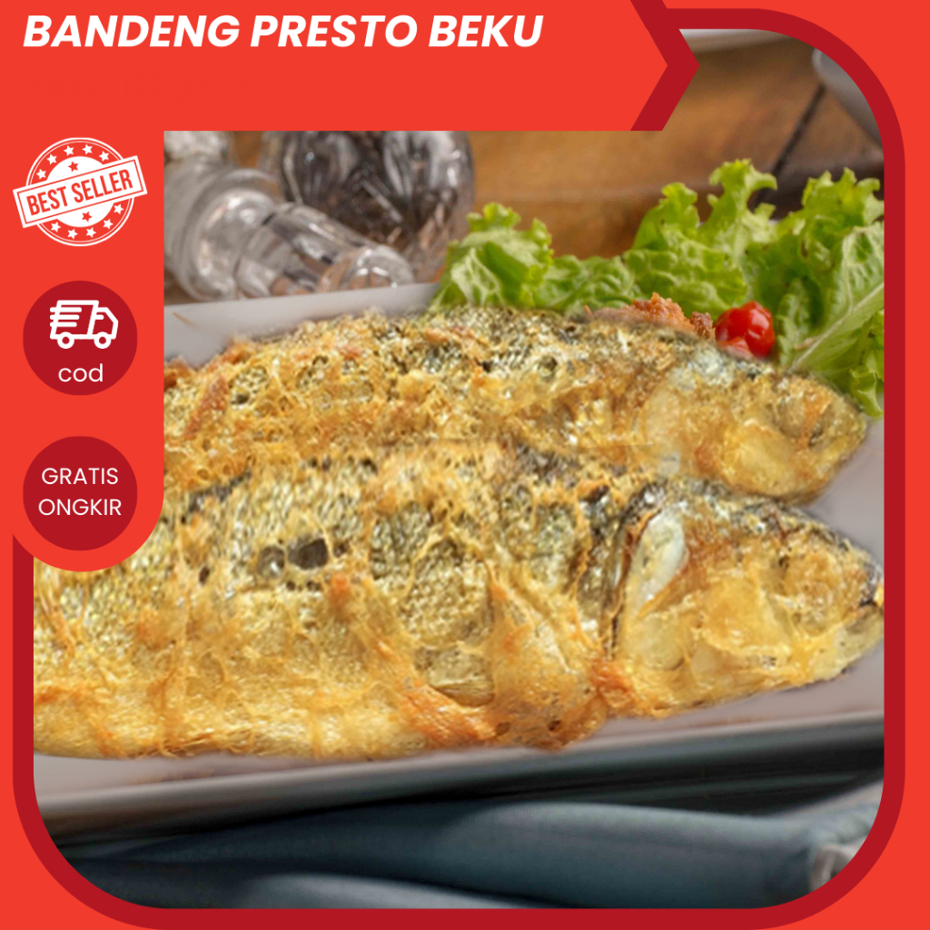 

Bandeng Presto Beku, Tanpa Pengawet, Duri Lunak isi 2 ekor/pak (HANYA GRAB/GOSEND)