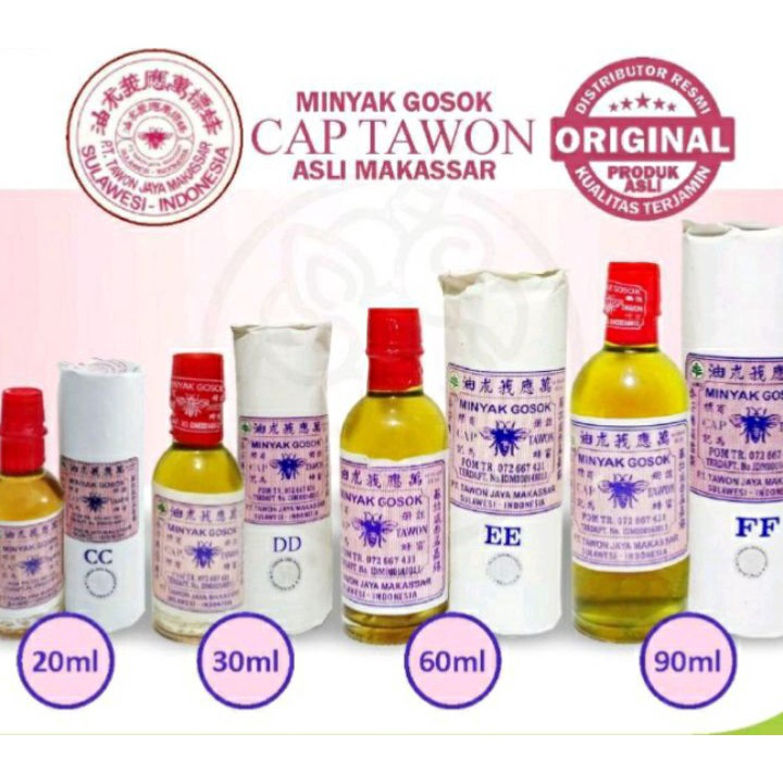 Terbaru Minyak gosok cap tawon asli makasar