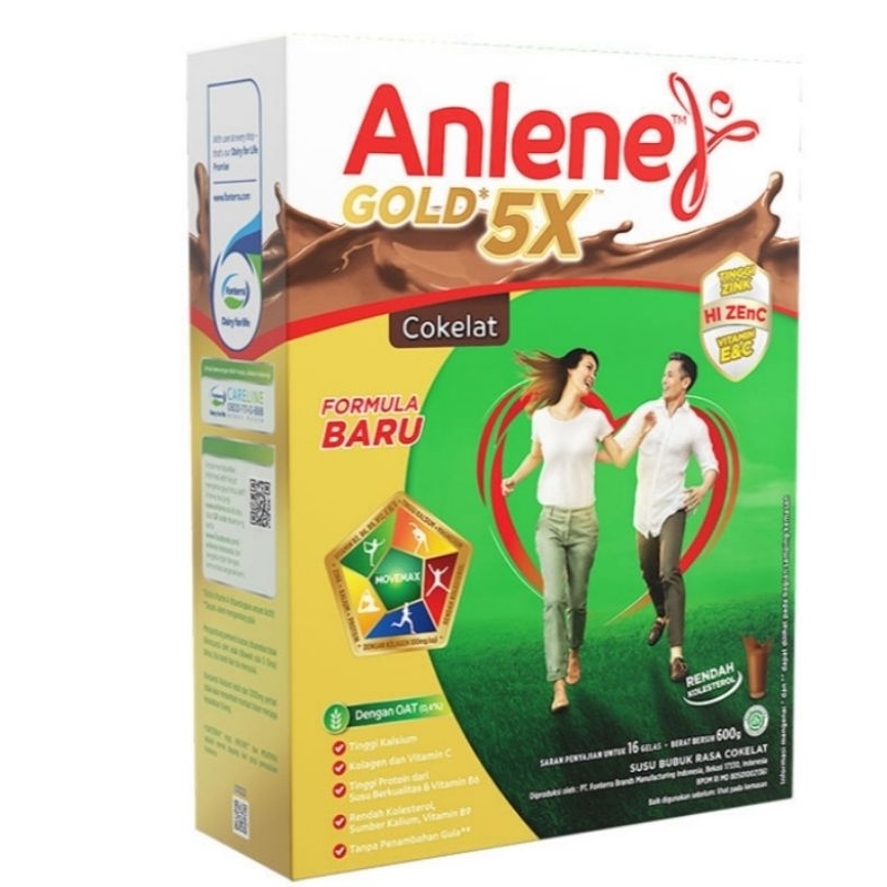 

Anlene Gold Plus Susu Bubuk Cokelat 600 g