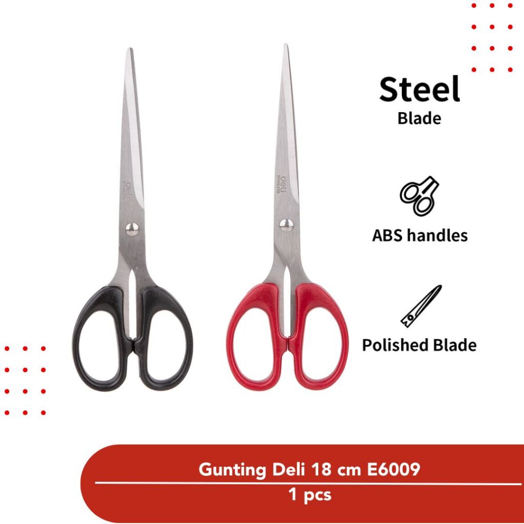 

Gunting Deli Scissors 18 cm E6009
