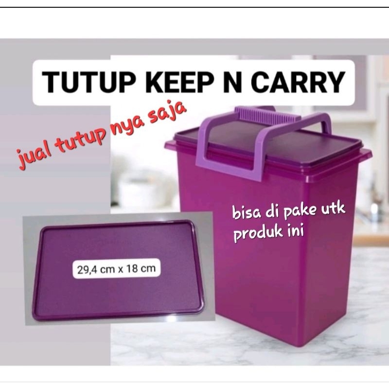 seal/tutup keep n carry