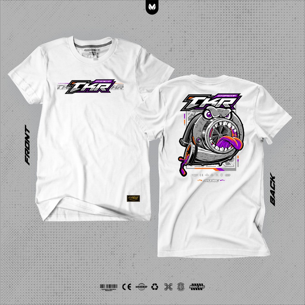 Kaos Baju Tkr V2 Series Tshirt Premium ~ Sticker