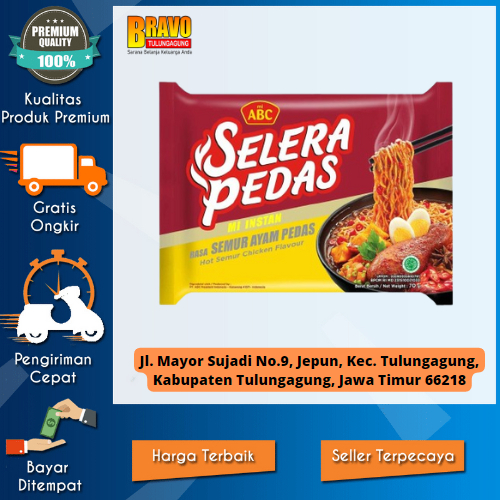 

Bravo Supermarket Tulungagung - Abc Mie Rebus Semur Ayam