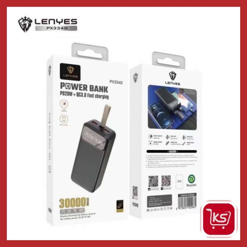 POWERBANK LENYES PX-334D