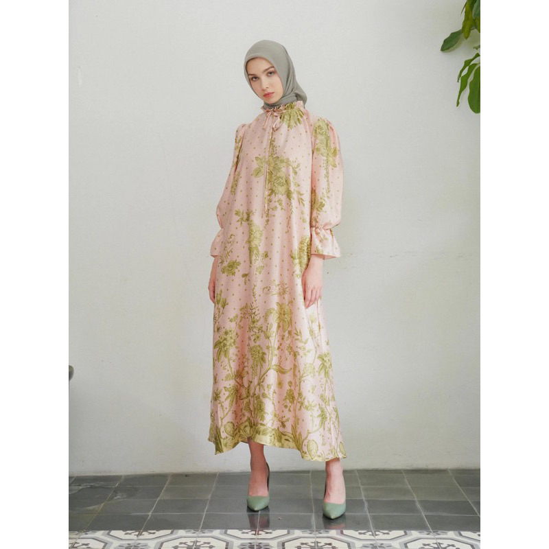 HAGIA DRESS ALEZA LABEL | PRELOVED HAGIA DRESS | PRELOVED ALEZA LABEL