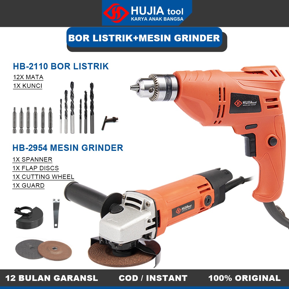 10mm mesin bor listrik murah 4inch(100mm) mesin grinda set bor listrik 1 set lengkap mesin listrik c