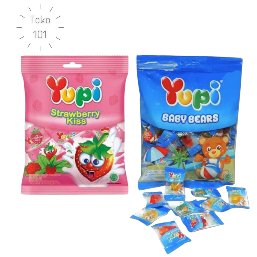 

Yupi Strawberry kiss 120 gr