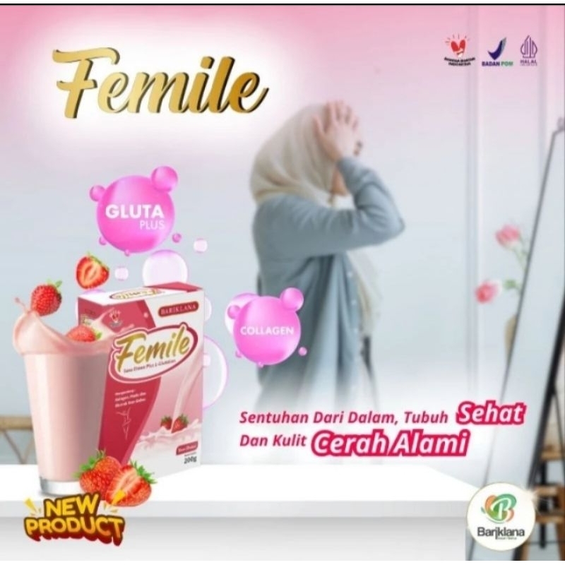 

SUSU FEMILE Susu etawa plus Colagen, L-Glutathione, Ikan Gabus, Madu. SEHAT DAN CANTIK DARI DALAM