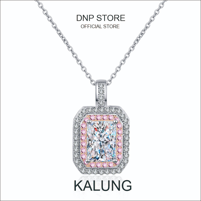[ GRA  - SERTIFIKAT ] KALUNG 100% MOISSANITE – WANITA / PENGANTIN 019