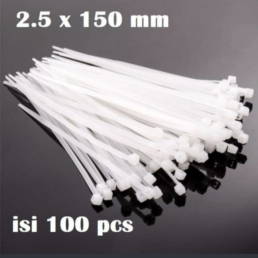 

KABEL TIS 2,5 x 150 MM TALI TIES 15CM