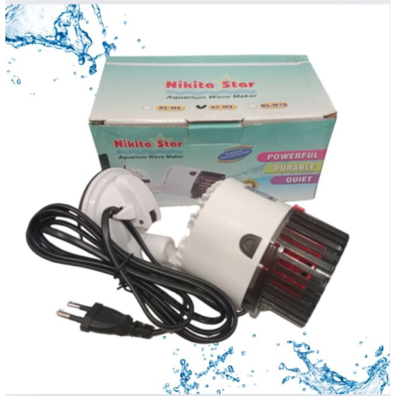 WAVE MAKER NIKITA STAR NS M 10 POMPA ARUS OMBAK AIR AQUARIUM