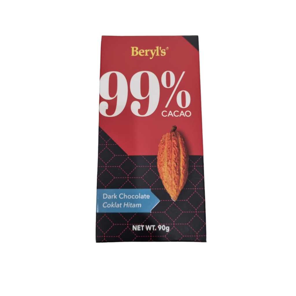 

Beryls 99% Cacao Dark Chocolate Bar