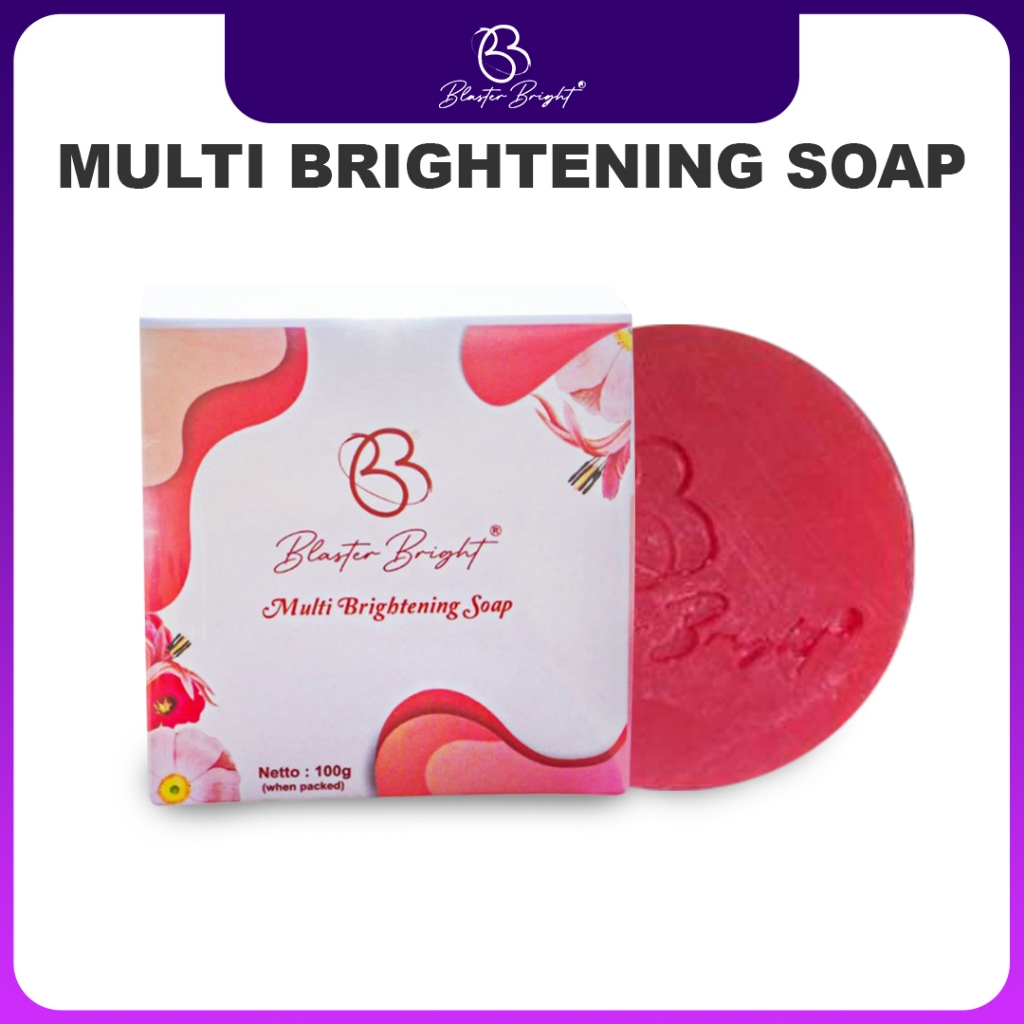 Blaster Bright Soap Sabun Pencerah Blaster Bright sabun wajah  untuk semua jenis kulit