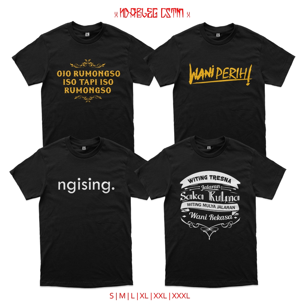 kaos kata kata jawa kaos jawa sepaneng