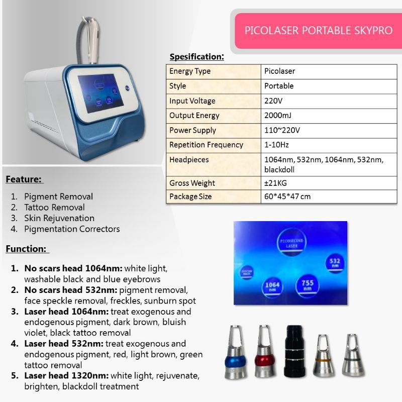 NEW!! PICOLASER/ Picolaser Portable Skypro