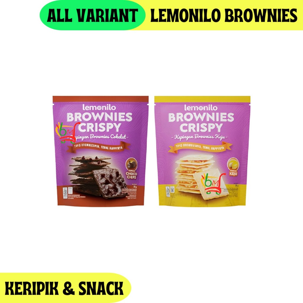 

Lemonilo Brownies Crispy Adonan Brownies Kering All Variant