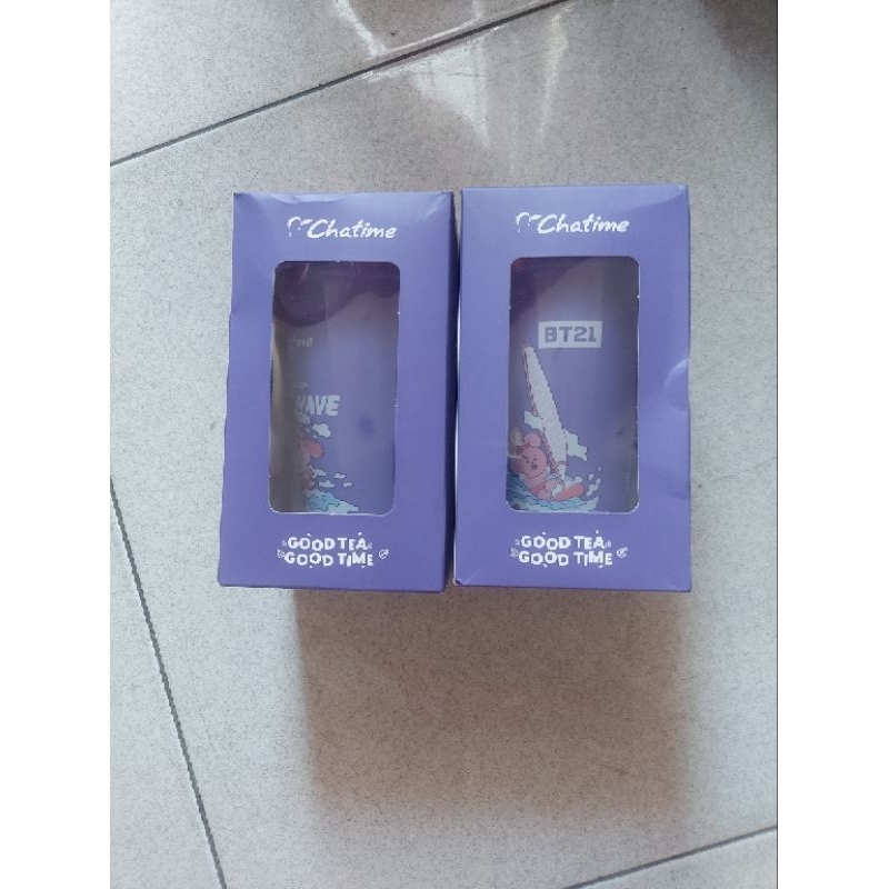 [READY STOCK] Tumblr Chatime X BT21