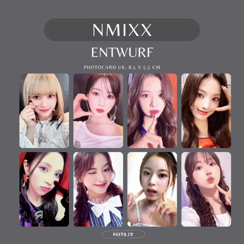 [NMIXX] UNOFFICIAL PHOTOCARD NMIXX ENTWURF