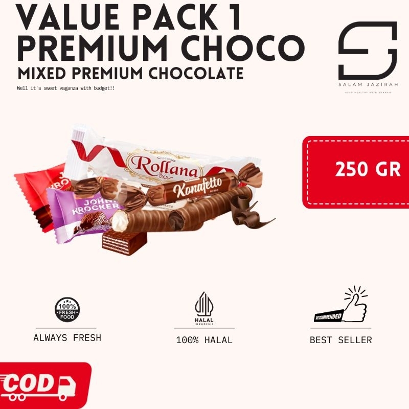 

Value Pack 1 | Coklat Premium | Coklat Viral | Coklat Premium | Oleh Oleh Haji Umrah || Coklat Import Premium