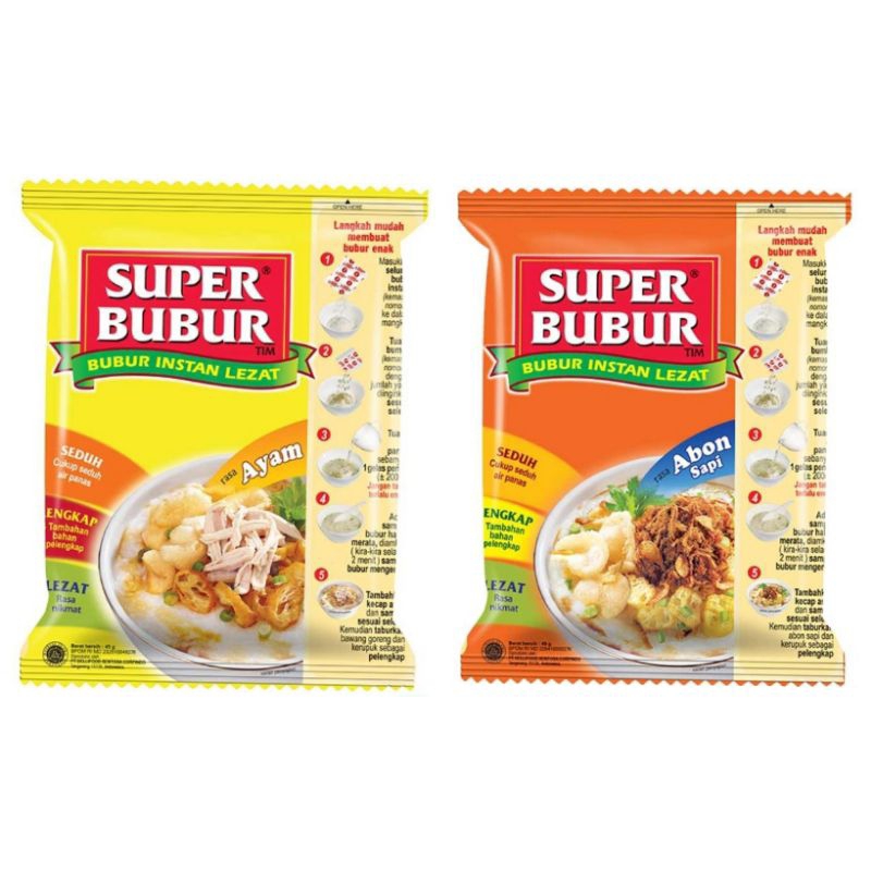 

SUPER BUBUR INSTAN