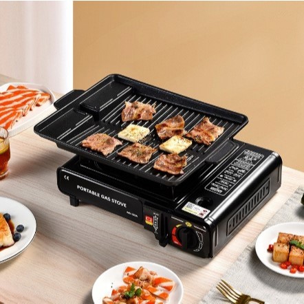 Kompor Gas Portable 2 In 1/ Kompor Portable / Tungku Gas